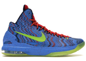 Nike  KD 5 Christmas Hyper Blue/Atomic Green-Photo Blue-Challenge Red (554988-401)