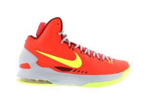 Nike  KD 5 DMV Bright Crimson/White-Wolf Grey (554988-610)