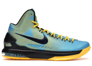 Nike  KD 5 N7 Dark Turquoise/Blackened Blue-Black-Varsity Maize (599294-447)