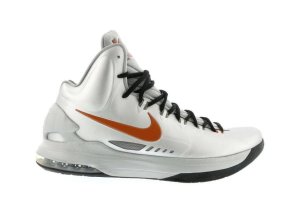 Nike  KD 5 Texas Metallic Silver/Desert Orange-Sport Grey (554988-002)