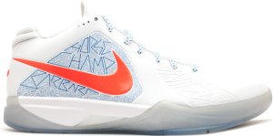 Nike  KD 3 LS Scoring Title White/Team Orange-Photo Blue (503158-100)