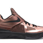 Nike  KD 4 Copper (Christmas) Metallic Bronze/Black-Challenge Red (473679-700)