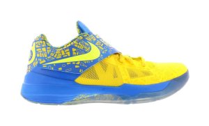 Nike  KD 4 Scoring Title Tour Yellow/Lemon Twist-Photo Blue (473679-703)