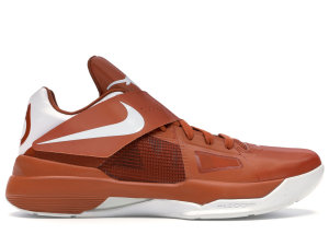 Nike  KD 4 Texas Longhorns Desert Orange/White (Texas) (473679-801)