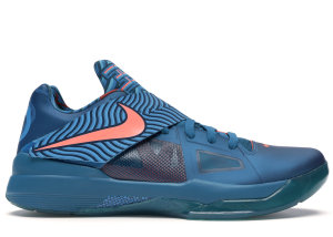 Nike KD 4 Year of the Dragon Green Abyss/Dark Mango-Current Blue (473679-300)