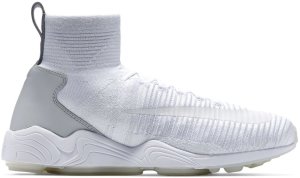 Nike  Zoom Mercurial Flyknit Wolf Grey White/Wolf Grey (844626-100)