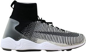 Nike Zoom Mercurial XI Flyknit FC Black/White Black/White (852616-002)