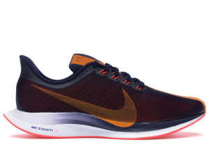 Nike  Zoom Pegasus 35 Turbo Blackened Blue Orange Peel Blackened Blue/Orange Peel-Flash Crimson-Black-Moon Particle-White (AJ4114-486)