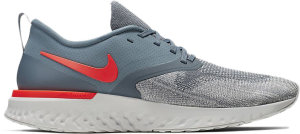 Nike  Odyssey React Flyknit 2 Armory Blue Armory Blue Vast Grey Black Bright Crimson (AH1015-403)