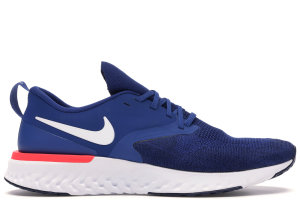 Nike Odyssey React Flyknit 2 Indigo Force Indigo Force Blue Void Red Orbit White (AH1015-400)