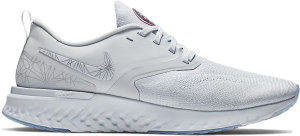 Nike  Odyssey React Flyknit 2 Pure Platinum Pure Platinum Black Pure Platinum (AT9975-001)