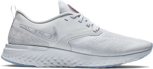 Nike Odyssey React Flyknit 2 Pure Platinum Pure Platinum Black Pure Platinum (AT9975-001)