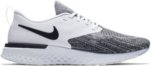 Nike  Odyssey React Flyknit 2 White White Black (AH1015-100)