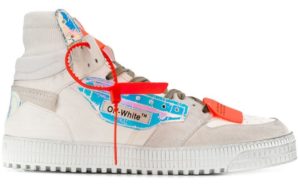 OFF-WHITE  Court High Iridescent FW19 White/Orange (OMIA065F198000390118)