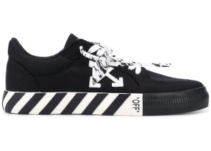 Off-White  Logo Patch Low Top Black Black (OMIA085E20FAB0011001)