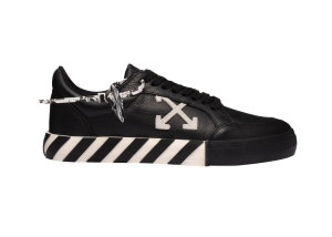 Off-White Low Vulc Black White Black/White (OMIA085E20LEA0011001)