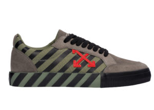 Off-White Low Vulc Khaki Red Khaki/Red (OMIA085E20LEA0016325)