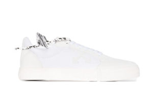 Off-White Low Vulc White White/Orange (OMIA085E20FAB0030100)