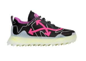 Off-White Odsy-1000 Transparent Fuchsia Black/Fuchsia (OMIA179E20FAB0017932)