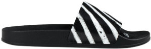 OFF-WHITE Spray Stripes Slider Black White SS20 Black (OMIA088R20C220521001)