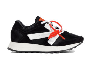 OFF-WHITE Suede Runner Black (W) Black (OWIA163S19D800341001)