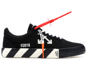 OFF-WHITE   Vulc Low Black Black/White (OMIA085E183510011000)