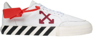 OFF-WHITE Vulc Low Canvas White Violet SS20 (W) White (OWIA178R20D331090129)