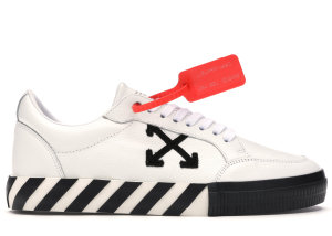 OFF-WHITE  Vulc Low White Leather FW19 White (OMIA085F19D680010110)