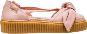 Puma  Bow Creeper Sandal Rihanna Fenty Silver Pink (W) Silver Pink/Silver Pink-Oatmeal (365794-01)