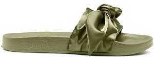 Puma  Bow Slide Rihanna Fenty Olive (W) Olive Branch/Puma Silver (365774-01)