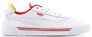 Puma  Cali-0 Drive Thru White/Red-Yellow (369472-01)