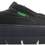 Puma  Cleated Creeper Surf Rihanna Fenty Black Green (W) Puma Black/Green Gecko (367681-03)