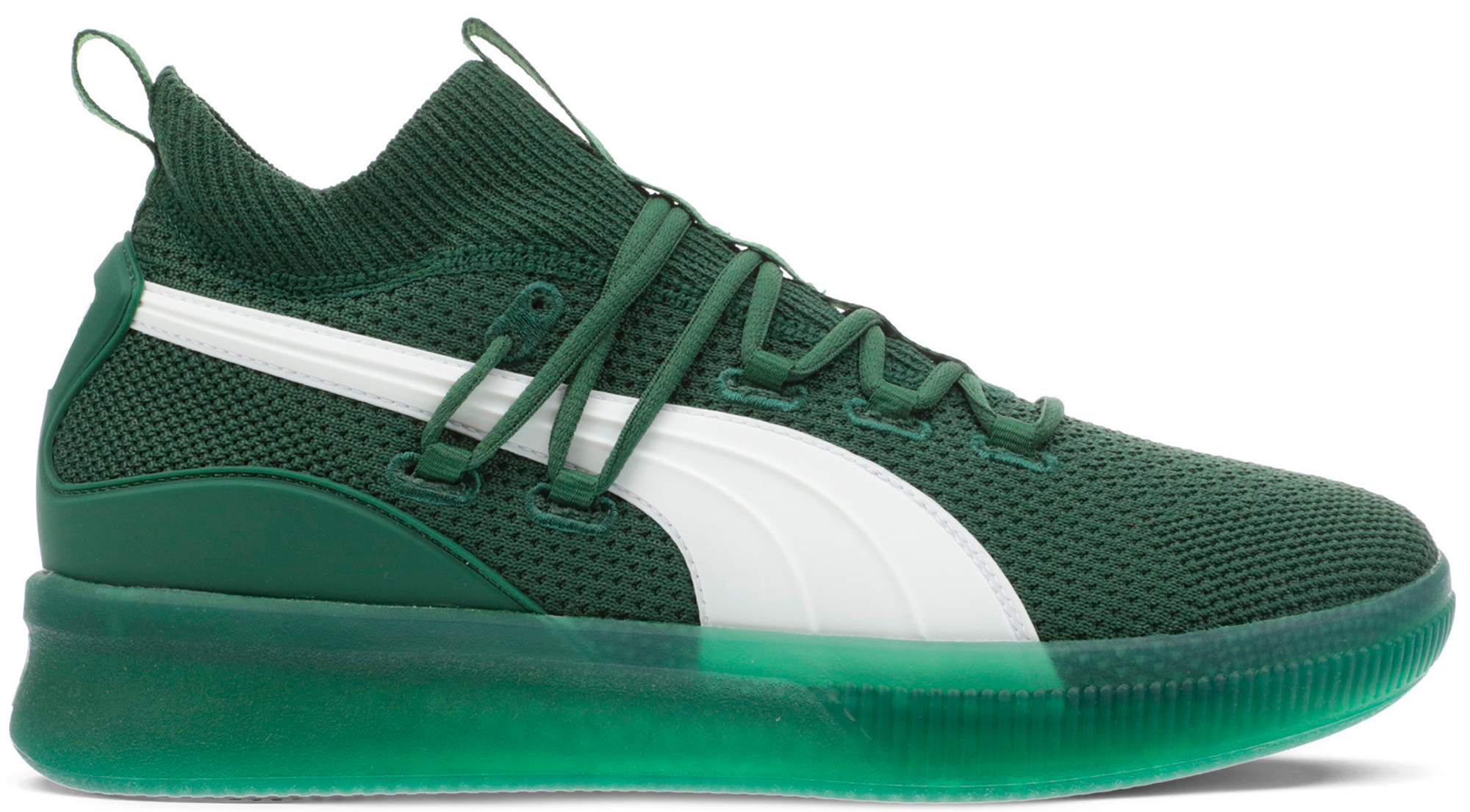 puma clyde court biscay green