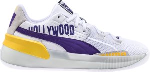 Puma  Clyde Hardwood Alexander John Los Angeles Puma White/Lakers Purple-Lakers Yellow (194568-01)