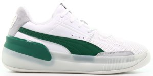 Puma  Clyde Hardwood White Green Puma White/Power Green (193663-02)