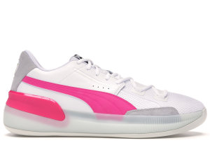 Puma  Clyde Hardwood White Pink Puma White/Pink Glo (193663-03)