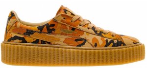 Puma  Creepers Rihanna Fenty Camo (W) Orange/Orange/Oatmeal (362341-01)