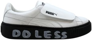 Puma  Platfrom Strap SM  White  (W) Puma White/Puma Black (365895-01)
