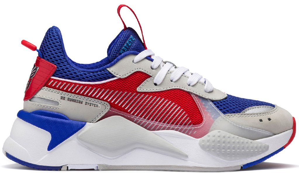 Puma RS-X Transformers Optimus Prime White/Red-Blue (370702 01)
