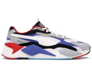 Puma  RS-X3 Puzzle  White Puma White/Dazzling Red (371570-05)