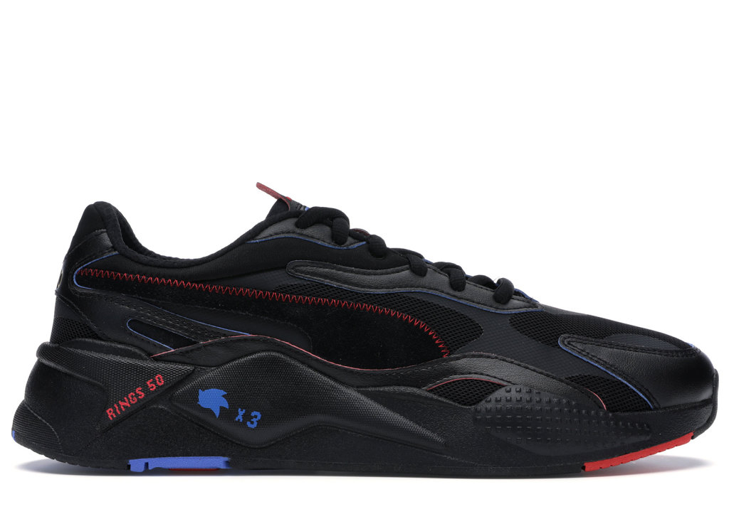 Puma RS X3 Sega Sonic the Hedgehog Black/Red-Blue (373429-01)