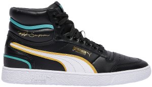 Puma  Ralph Sampson Mid OG Black Teal Puma Black/Puma White-Teal (370842-01)