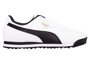 Puma  Roma Basic White White/Black (353572-04)