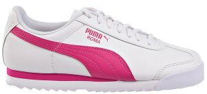 Puma  Roma White Fuchsia Purple (GS) White/Fuchsia Purple (354259-22)