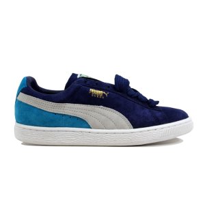 Puma  Suede Classic Eco Medieval Medieval/Gray-Vivid Blue (352634-42)