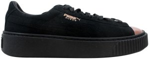 Puma  Suede Platform Rose Gold  (W) Rose Gold/Puma Black (366382-01)