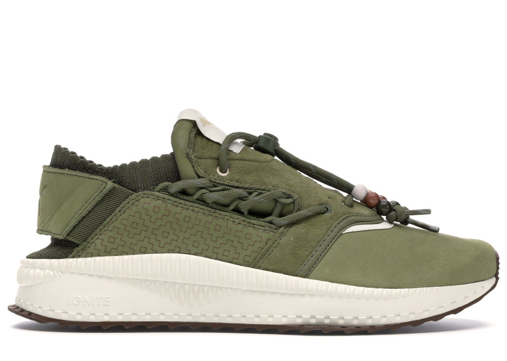 Puma Tsugi Shinsei Foot Patrol Sashiko Olive Olive/White (366125-01)