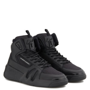 Giuseppe Zanotti TALON High Top Sneakers Black (17461)
