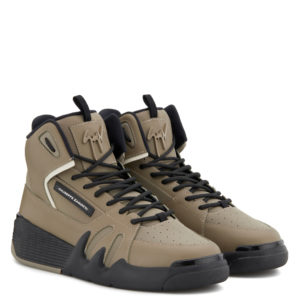 Giuseppe Zanotti TALON High Top Sneakers Beige (17541)