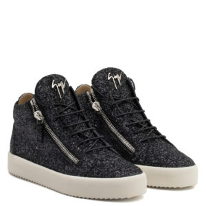 Giuseppe Zanotti KRISS GLITTER Mid Top Sneakers  (56003)